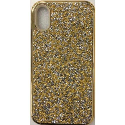 iPhone XR Glitter Bling Case Gold [Yellow]
